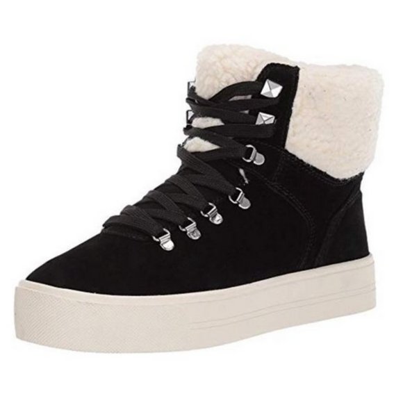 MARC FISHER Suede High Top Sneakers Boots - Picture 1 of 1